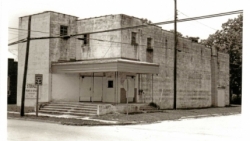 photo of the old theater closed